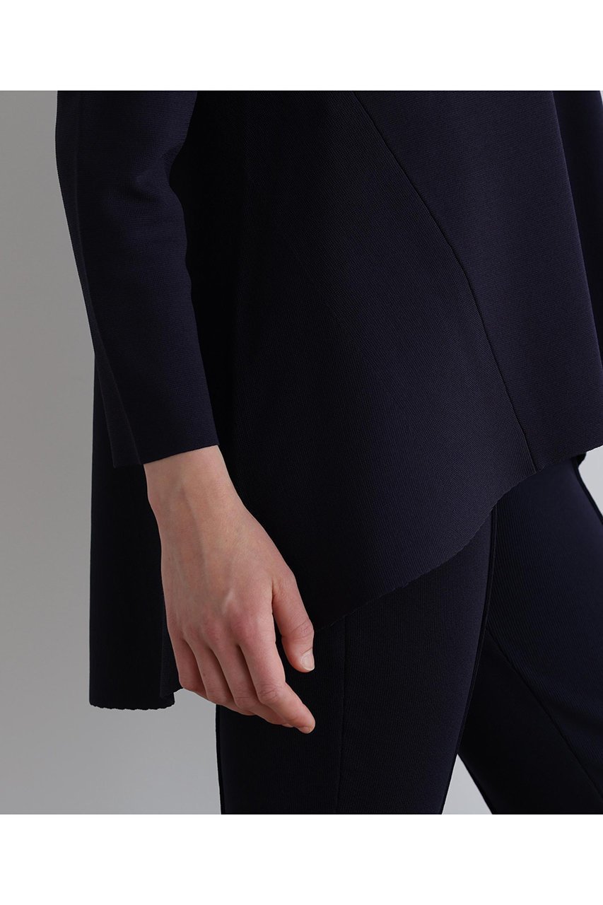 【ル フィル/LE PHIL】の襟付きフレアニット 人気、トレンドファッション・服の通販 founy(ファニー) 　ファッション　Fashion　レディースファッション　Fashion for Women　トップス・カットソー　Cut & Sew Tops　ニット　Knit Tops & Sweaters　カジュアルプルオーバー・ニットトップス　Pullovers & Knit Tops / Casual Pullovers　エアリー　Airy Texture　クラシカル　Classical, Vintage-Inspired　クラシック　Classic, Timeless Style　バランス　Balance, Style Balance　フォルム　Silhouette, Form　フレア　Flare, Flared　フロント　Front, Front Design　エレガント 上品　Elegant　other-8|ID: prp329100004895152 ipo3291000000036594825