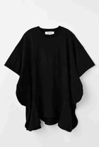 【エンフォルド/ENFOLD】のCURVE-SILHOUETTE T-SHIRT/Tシャツ 人気、トレンドファッション・服の通販 founy(ファニー) ファッション Fashion レディースファッション Fashion for Women トップス・カットソー Cut & Sew Tops シャツ・ブラウス・オフィスカジュアル Elegant Blouses & Button-Ups ロングTシャツ・Tシャツ Longline T-Shirts & Tees カットソー・ベーシックTシャツ Cut-and-Sewn Tops / Stretch Tees & Basics ショート Short, Short Length スリーブ Sleeve, Long Sleeve / Short Sleeve フロント Front, Front Design ベスト Vest, Waistcoat 今季 This Season, Current Season thumbnail ブラック|ID: prp329100004895161 ipo3291000000036594899