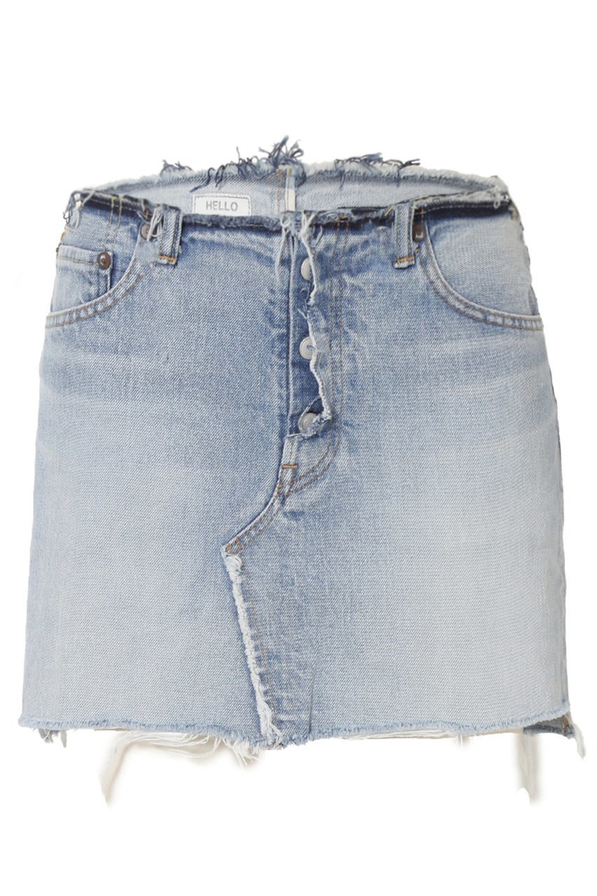 【マディソンブルー/MADISONBLUE】の5POCKET DENIM MINI SKIRT(VW) 5ポケット デニムミニスカート インテリア・キッズ・メンズ・レディースファッション・服の通販 founy(ファウニー) 　ファッション　Fashion　レディースファッション　Fashion for Women　スカート　Skirts　ミニスカート　Mini Skirts　デニム　Denim, Jeans Material　パイピング　Piping, Trim Design　ポケット　Pocket, Pocket Detail　ミニスカート　Mini Skirt, Short Skirt　ラグジュアリー　Luxury, Elegant　ブルー|ID: prp329100004895177 ipo3291000000036595053