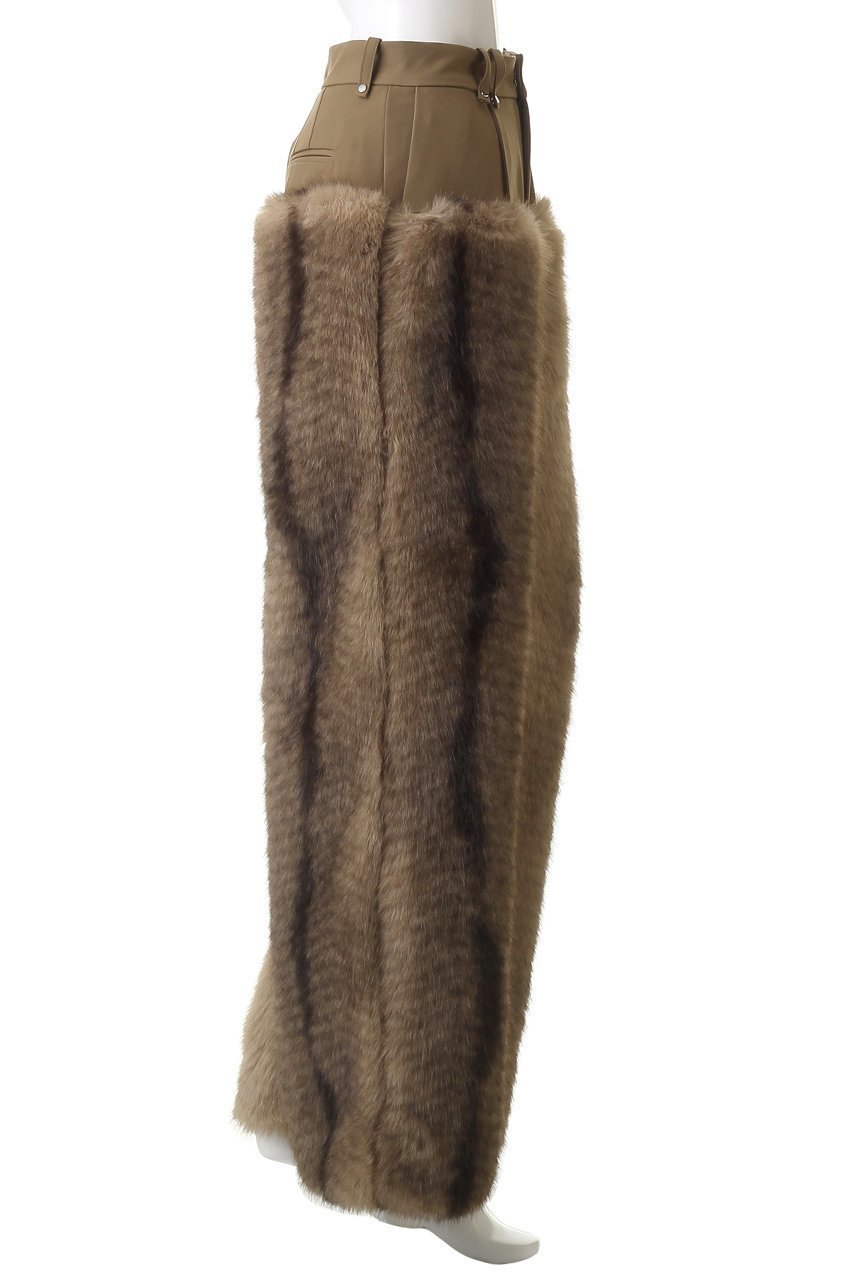 【プランク プロジェクト/PRANK PROJECT】のファートリムパンツ / Fur Trim Pants 人気、トレンドファッション・服の通販 founy(ファニー) 　ファッション　Fashion　レディースファッション　Fashion for Women　パンツ　Pants & Trousers　シンプル　Simple, Minimal　フェイクファー　Faux Fur, Imitation Fur　ワイド　Wide, Wide Fit　other-3|ID: prp329100004895184 ipo3291000000036595145