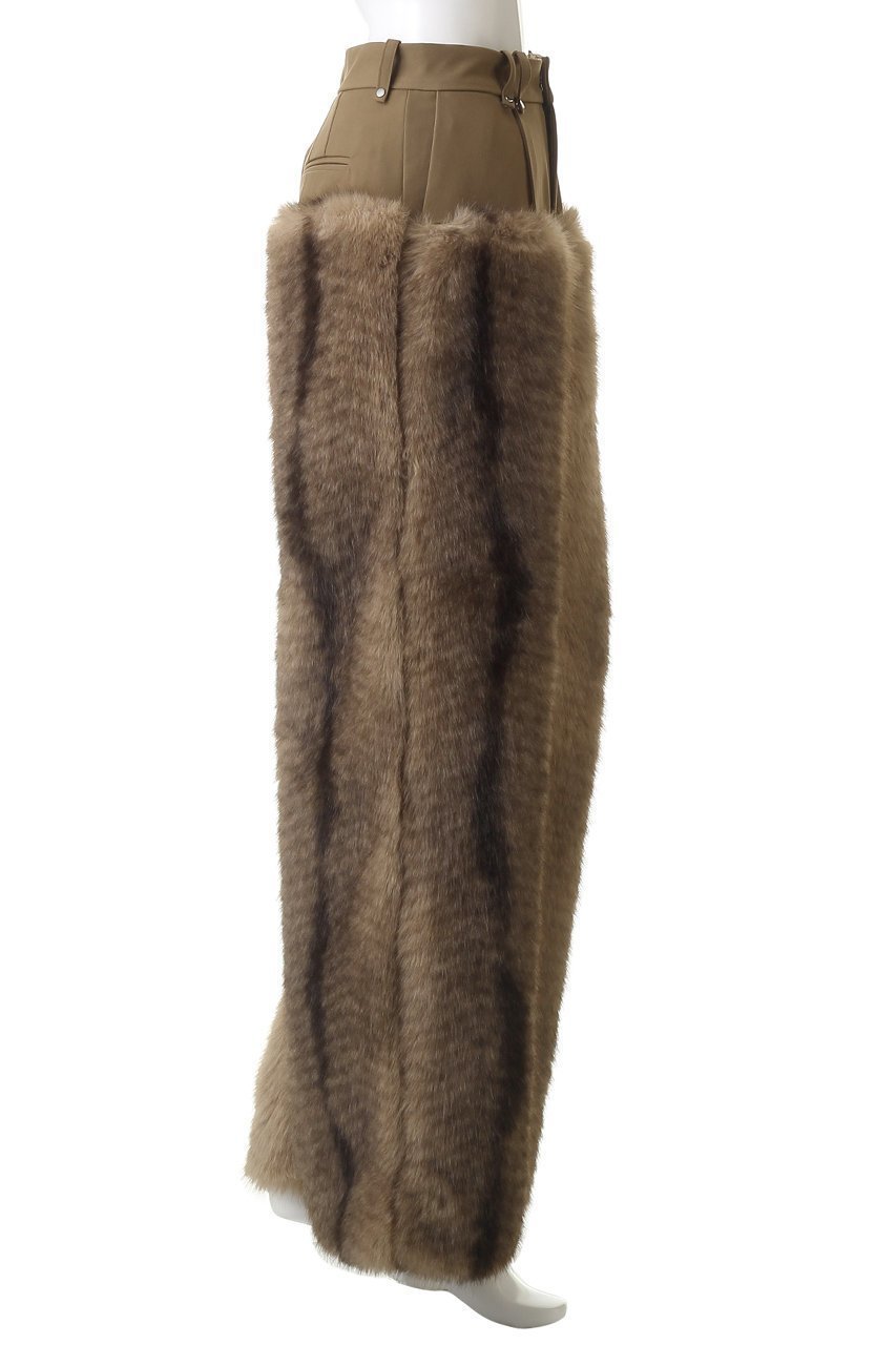 【プランク プロジェクト/PRANK PROJECT】のファートリムパンツ / Fur Trim Pants 大人の最旬トレンドファッション＆コーディネート founy(ファウニー) 　ファッション　Fashion　レディースファッション　Fashion for Women　パンツ　Pants & Trousers　シンプル　Simple, Minimal　フェイクファー　Faux Fur, Imitation Fur　ワイド　Wide, Wide Fit　other-3|ID: prp329100004895184 ipo3291000000036789075