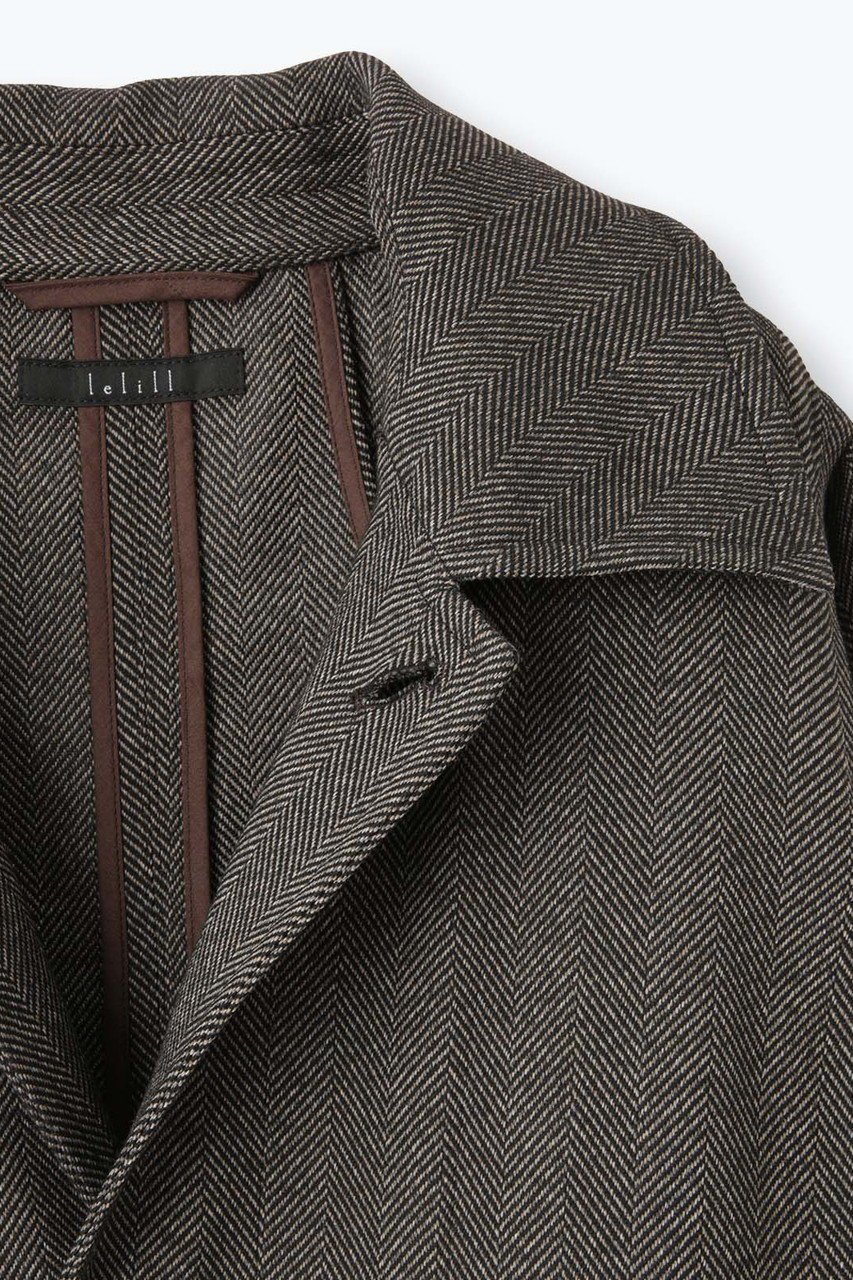 【レリル/lelill】のTECH BALMACAAN COAT/バルマカーンコート 大人の最旬トレンドファッション＆コーディネート founy(ファウニー) 　ファッション　Fashion　レディースファッション　Fashion for Women　アウター　Coat / Outerwear Collection　コート・ロングコート・ピーコート　Long Coats, Peacoats & More　クラシック　Classic, Timeless Style　ツイード　Twill, Twill Weave　ドローコード　Drawcord, Drawstring Cord　ミドル　Middle Length, Mid Height　ロング　Long, Long-Length　洗える　Machine Washable　軽量　Lightweight, Ultra Light　other-4|ID: prp329100004895204 ipo3291000000036908333