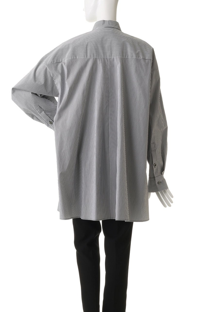 【ナゴンスタンス/nagonstans】のover flare shirt 人気、トレンドファッション・服の通販 founy(ファニー) ファッション Fashion レディースファッション Fashion for Women トップス・カットソー Cut & Sew Tops シャツ・ブラウス・オフィスカジュアル Elegant Blouses & Button-Ups アシンメトリー Asymmetrical Style ストライプ Stripe, Striped Pattern スリーブ Sleeve, Long Sleeve / Short Sleeve タイプライター Typewriter Fabric, Crisp Cotton フォルム Silhouette, Form フレア Flare, Flared ロング Long, Long-Length other-4|ID: prp329100004895232 ipo3291000000036595578