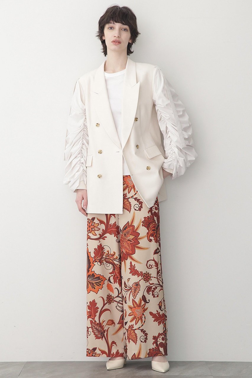 【ヒューエルミュージアム/hueLe Museum】の【STUMBLY】Detachable Sheer Sleeve Jacket 大人の最旬トレンドファッション＆コーディネート founy(ファウニー) 　ファッション　Fashion　レディースファッション　Fashion for Women　アウター　Coat / Outerwear Collection　レディースジャケット・軽アウター　Jackets　ジャケット　Jacket, Outerwear　ダブル　Double, Double-Breasted　other-3|ID: prp329100004895234 ipo3291000000036908878
