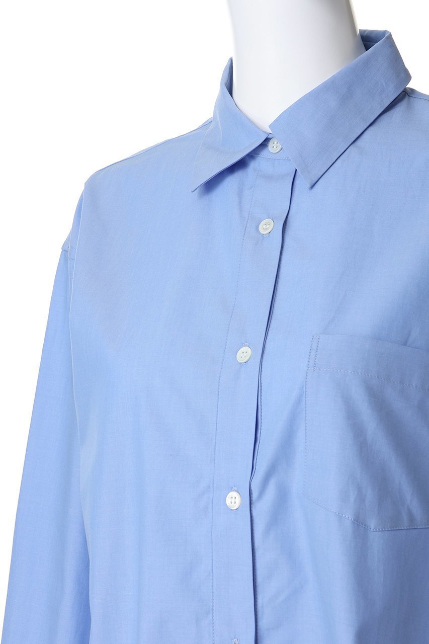 【スリー ドッツ/three dots】のブロードストライプ ルーズシャツ 人気、トレンドファッション・服の通販 founy(ファニー) 　ファッション　Fashion　レディースファッション　Fashion for Women　トップス・カットソー　Cut & Sew Tops　シャツ・ブラウス・オフィスカジュアル　Elegant Blouses & Button-Ups　カフス　Cuff Design　シンプル　Simple, Minimal　ストライプ　Stripe, Striped Pattern　スリーブ　Sleeve, Long Sleeve / Short Sleeve　ブロード　Broadcloth, Fine Cotton　ベーシック　Basic, Essential　ロング　Long, Long-Length　新作・新入荷　New Arrivals / New In　other-5|ID: prp329100004895256 ipo3291000000036595805