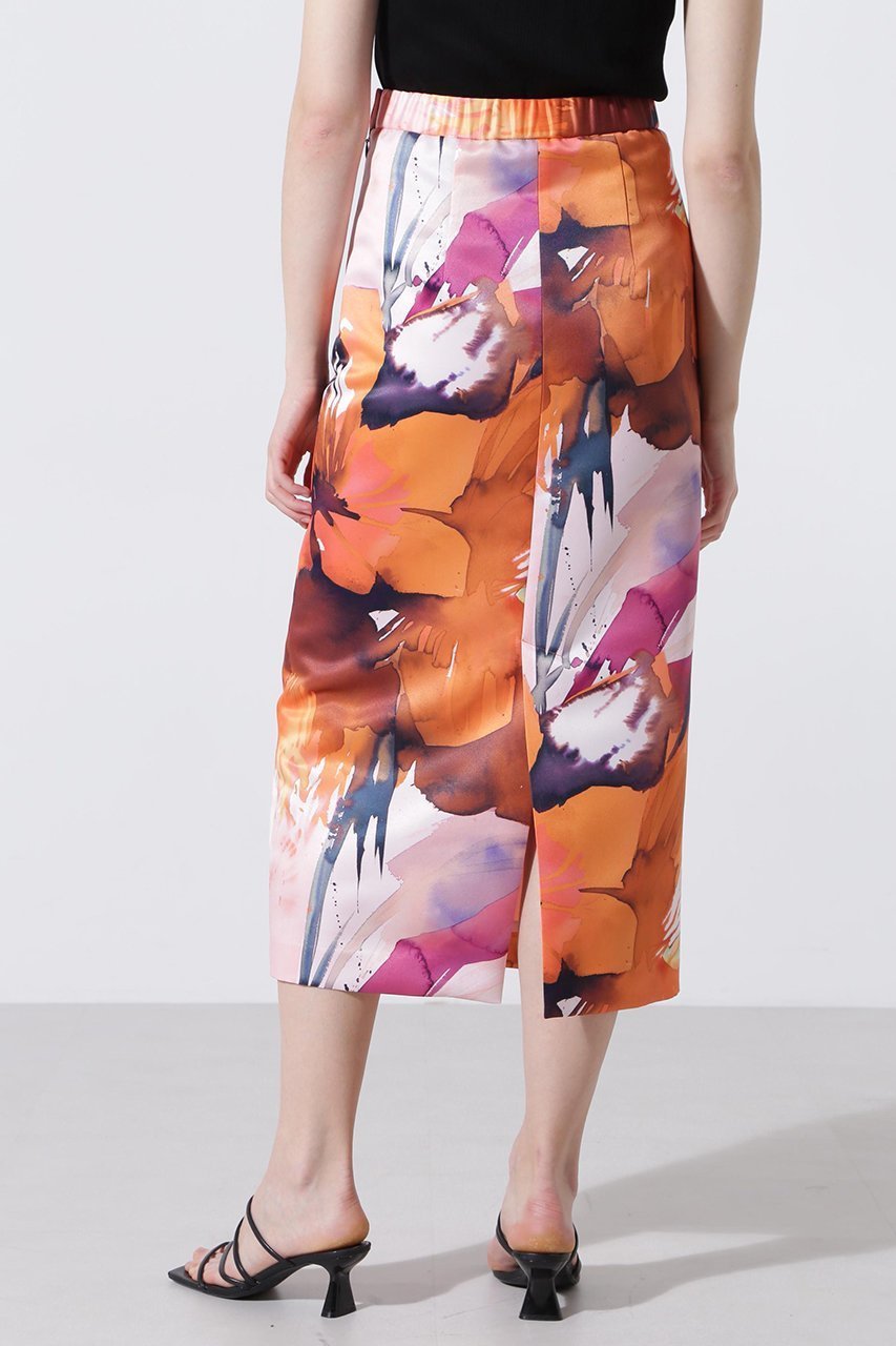 【ヒューエルミュージアム/hueLe Museum】の【hLM】ダブルプリントスカート 人気、トレンドファッション・服の通販 founy(ファニー) ファッション Fashion レディースファッション Fashion for Women スカート Skirts ロングスカート Long Skirts / Maxi & Midi Skirts イタリア Italy グラフィック Graphic, Graphic Design シンプル Simple, Minimal タイトスカート Pencil Skirt, Tight Skirt プリント Print, Printed Pattern リゾート Resort, Vacation Style ロング Long, Long-Length other-4|ID: prp329100004895263 ipo3291000000036595861