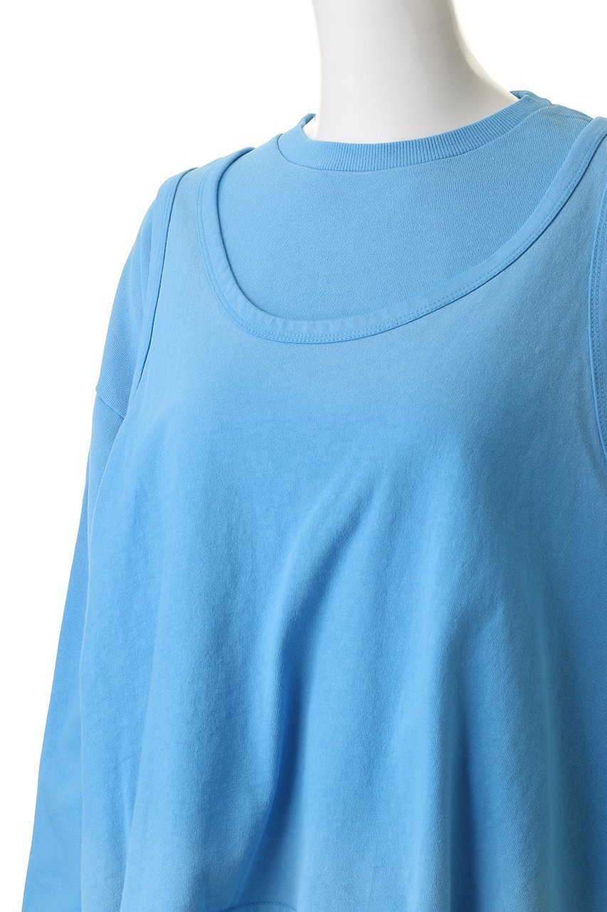 【メゾンスペシャル/MAISON SPECIAL】のLayered Jersey Sweat Top/レイヤード天竺スウェットトップ 人気、トレンドファッション・服の通販 founy(ファニー) 　ファッション　Fashion　レディースファッション　Fashion for Women　トップス・カットソー　Cut & Sew Tops　シャツ・ブラウス・オフィスカジュアル　Elegant Blouses & Button-Ups　レディースパーカー・カジュアルフーディー　Casual Hoodies & Sweatshirts　ロングTシャツ・Tシャツ　Longline T-Shirts & Tees　スウェット・クルーネックトップス　Sweatshirts & Crewnecks / Relaxed Fit Sweat Tops　カットソー・ベーシックTシャツ　Cut-and-Sewn Tops / Stretch Tees & Basics　ボトム　Bottoms, Lower Wear　other-5|ID: prp329100004895264 ipo3291000000036595872