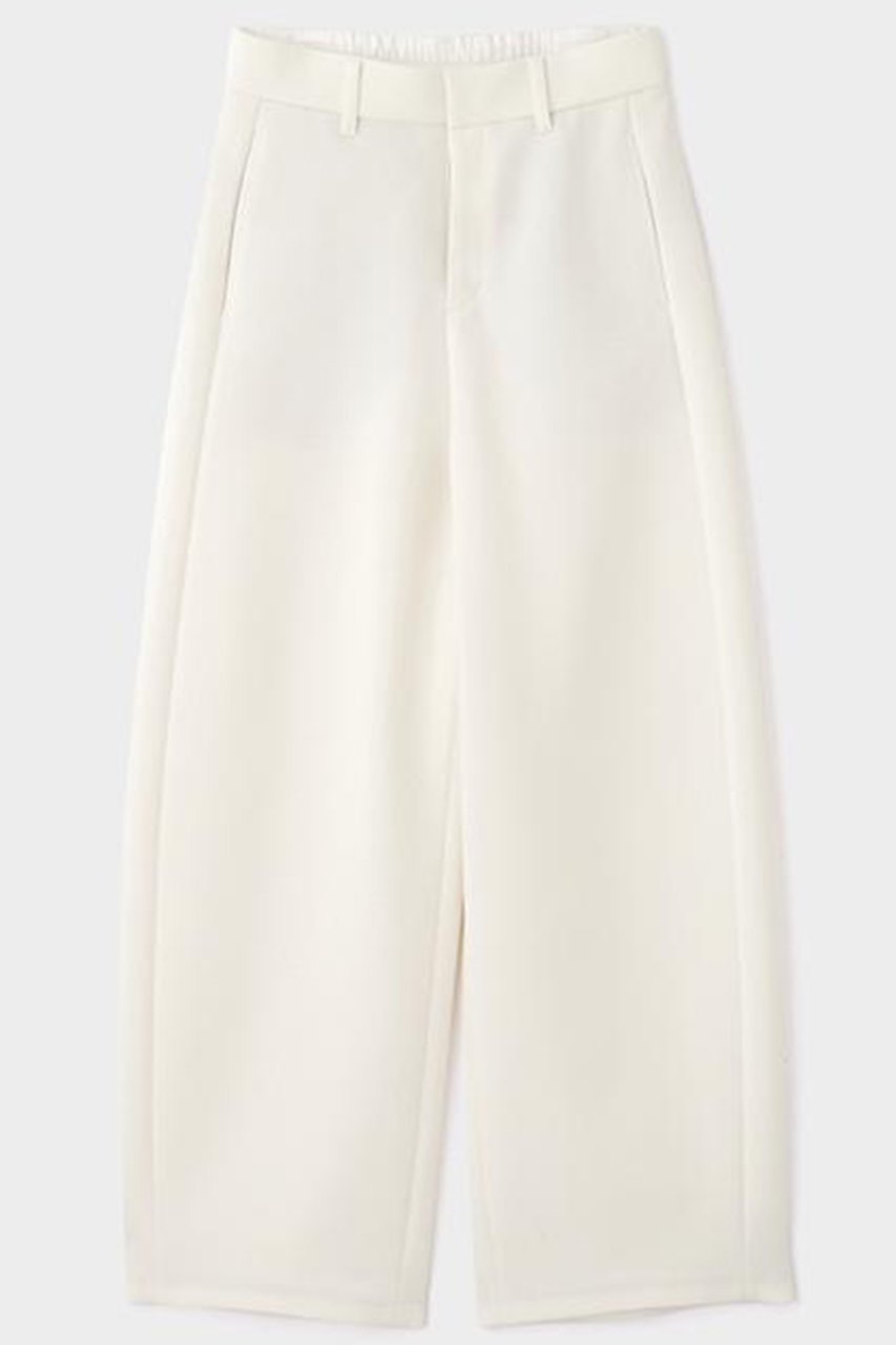 【ル フィル/LE PHIL】のトリアセスキューバパンツ インテリア・キッズ・メンズ・レディースファッション・服の通販 founy(ファニー) 　ファッション　Fashion　レディースファッション　Fashion for Women　パンツ　Pants & Trousers　カッティング　Cutting Detail　ボトム　Bottoms, Lower Wear　ポケット　Pocket, Pocket Detail　ミックス　Mix, Mixed Style　エレガント 上品　Elegant　定番　Standard, Basic Item　ホワイト|ID: prp329100004895279 ipo3291000000036596009