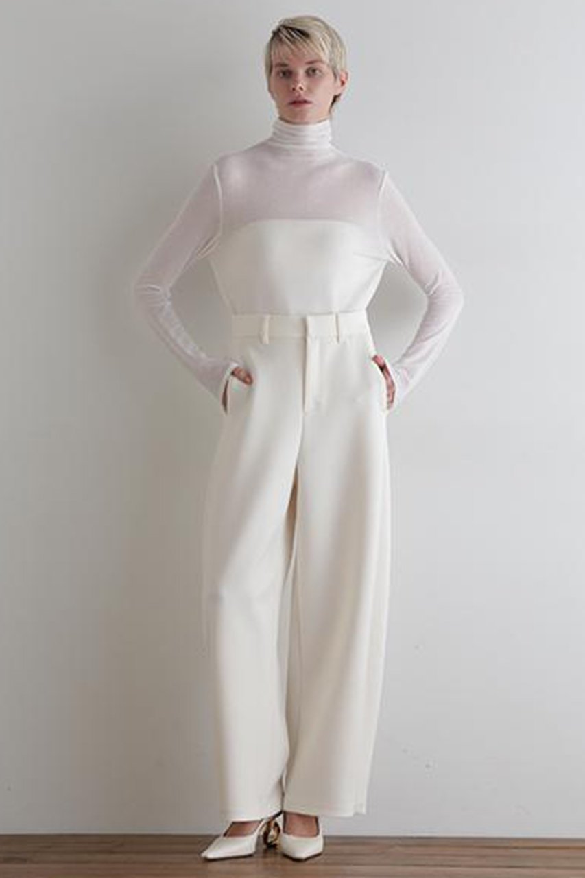 【ル フィル/LE PHIL】のトリアセスキューバパンツ 人気、トレンドファッション・服の通販 founy(ファニー) 　ファッション　Fashion　レディースファッション　Fashion for Women　パンツ　Pants & Trousers　カッティング　Cutting Detail　ボトム　Bottoms, Lower Wear　ポケット　Pocket, Pocket Detail　ミックス　Mix, Mixed Style　エレガント 上品　Elegant　定番　Standard, Basic Item　other-5|ID: prp329100004895279 ipo3291000000036596014