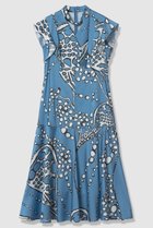 【アナイ/ANAYI】のパールドットプリントAラインワンピース ブルー|ID: prp329100004895287 ipo3291000000036596100