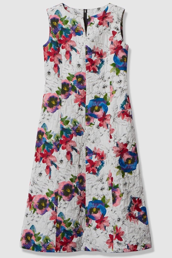 【アナイ/ANAYI】のふくれフラワージャガードキーホールフレアワンピース インテリア・キッズ・メンズ・レディースファッション・服の通販 founy(ファニー) https://founy.com/ ファッション Fashion レディースファッション Fashion for Women ワンピース Dresses チュニック Tunic Tops & Dresses ジャカード／ジャガード Jacquard, Woven Pattern スペシャル Special, Limited Edition チュニック Tunic, Long Top ラグジュアリー Luxury, Elegant |ID: prp329100004895289 ipo3291000000036596117