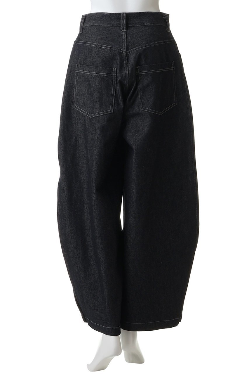 【メゾンスペシャル/MAISON SPECIAL】のSide-Tuck Cocoon Denim Pants/サイドタックコクーンデニムパンツ 大人の最旬トレンドファッション＆コーディネート founy(ファウニー) 　ファッション　Fashion　レディースファッション　Fashion for Women　パンツ　Pants & Trousers　デニムパンツ・ジーンズ・美脚デニム　Denim Jeans & Pants　コンパクト　Compact, Small Size　デニム　Denim, Jeans Material　other-4|ID: prp329100004895307 ipo3291000000036596269
