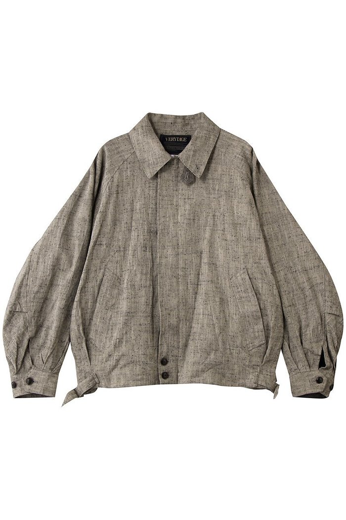 【ベリーテイジ/VERYTAGE / MEN】の【MEN】THE HARRINGTON ジャケット インテリア・キッズ・メンズ・レディースファッション・服の通販 founy(ファニー) https://founy.com/ ファッション Fashion メンズファッション Fashion for Men クラシカル Classical, Vintage-Inspired クラシック Classic, Timeless Style シルク Silk, 100% Silk ジャケット Jacket, Outerwear スタンド Stand Collar, Upright Stand チェック Check, Plaid, Tartan ネップ Nepp, Slub Yarn モダン Modern, Contemporary |ID: prp329100004895316 ipo3291000000036596337