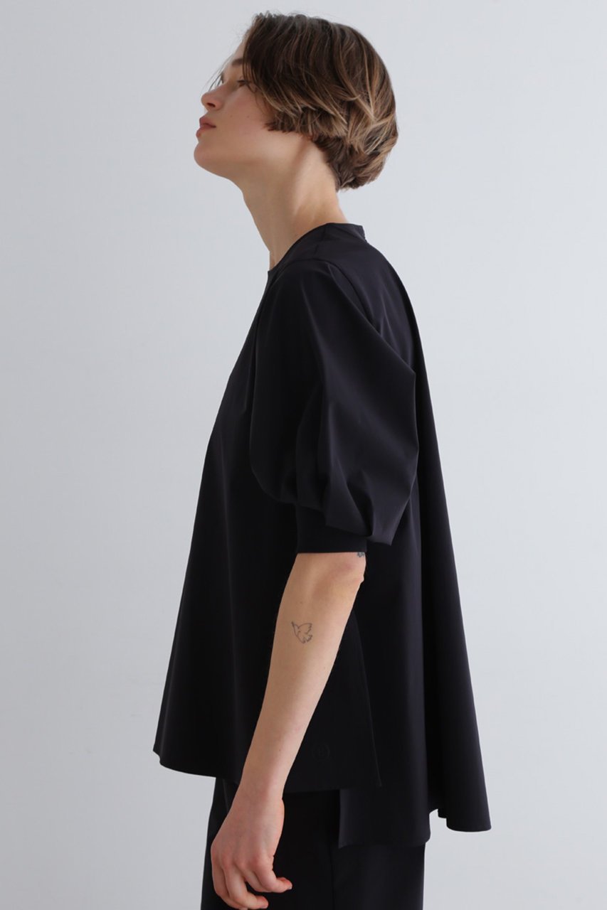 【ル フィル/LE PHIL】の【LE PHIL SPORTS】ナイロンストレッチブラウス 人気、トレンドファッション・服の通販 founy(ファニー) 　ファッション　Fashion　レディースファッション　Fashion for Women　トップス・カットソー　Cut & Sew Tops　シャツ・ブラウス・オフィスカジュアル　Elegant Blouses & Button-Ups　おすすめ　Recommended / Our Picks　グログラン　Grosgrain, Grosgrain Ribbon　コンパクト　Compact, Small Size　ショート　Short, Short Length　ストレッチ　Stretch, Stretchy Fabric　スポーツ　Sports, Activewear　スリット　Slit, Slit Detail　スリーブ　Sleeve, Long Sleeve / Short Sleeve　セットアップ　Set-Up, Coordinated Outfit　フェミニン　Feminine, Girly　ボトム　Bottoms, Lower Wear　レギンス　Leggings, Stretch Pants　other-7|ID: prp329100004895339 ipo3291000000036596518