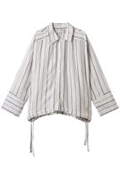 【マリリンムーン/MARILYN MOON】の【WALANCE】カディリネンシャツ 人気、トレンドファッション・服の通販 founy(ファニー) ファッション Fashion レディースファッション Fashion for Women トップス・カットソー Cut & Sew Tops シャツ・ブラウス・オフィスカジュアル Elegant Blouses & Button-Ups ストリング String, Drawstring スリーブ Sleeve, Long Sleeve / Short Sleeve パジャマ Pajamas, Sleepwear ブルゾン Blouson, Bomber Jacket リネン Linen, Linen Fabric ロング Long, Long-Length 羽織 Haori, Light Jacket |ID:prp329100004895353