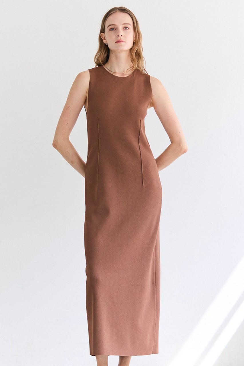 【ベイジ,/BEIGE,】のLABRADO(ラブラド)/ダーツニット ロングワンピース 大人の最旬トレンドファッション＆コーディネート founy(ファウニー) 　ファッション　Fashion　レディースファッション　Fashion for Women　ワンピース　Dresses　チュニック　Tunic Tops & Dresses　シンプル　Simple, Minimal　ジャケット　Jacket, Outerwear　チュニック　Tunic, Long Top　フェミニン　Feminine, Girly　ロング　Long, Long-Length　夏　Summer　春　Spring　S/S・春夏　SS, Spring/Summer, Warm Season　other-7|ID: prp329100004895355 ipo3291000000036880772