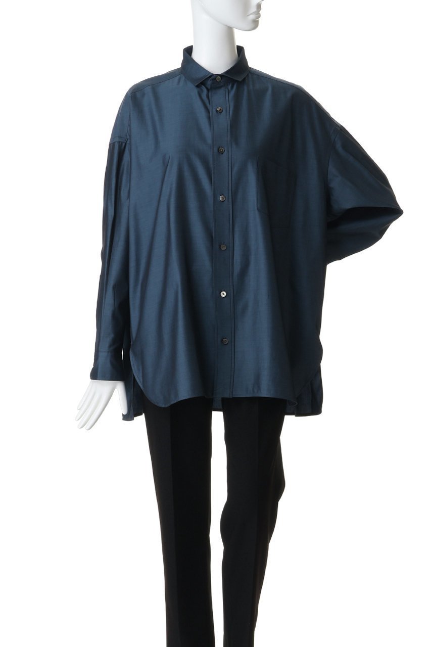 【プルミエ アロンディスモン/1er Arrondissement】の【TICCA】別注スクエアビッグシャツ 人気、トレンドファッション・服の通販 founy(ファニー) ファッション Fashion レディースファッション Fashion for Women トップス・カットソー Cut & Sew Tops シャツ・ブラウス・オフィスカジュアル Elegant Blouses & Button-Ups スリーブ Sleeve, Long Sleeve / Short Sleeve ロング Long, Long-Length 別注 Limited Edition, Custom Order 新作・新入荷 New Arrivals / New In other-2|ID: prp329100004895358 ipo3291000000036596664