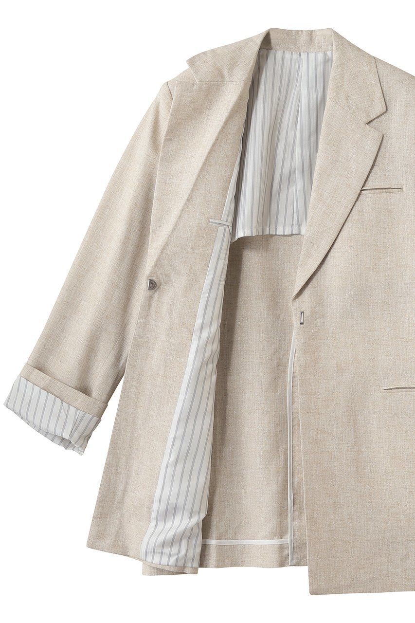 【フォーラム/FOURAM】のRAYON LINEN LAME JACKET 人気、トレンドファッション・服の通販 founy(ファニー) 　ファッション　Fashion　レディースファッション　Fashion for Women　アウター　Coat / Outerwear Collection　レディースジャケット・軽アウター　Jackets　ジャケット　Jacket, Outerwear　スリーブ　Sleeve, Long Sleeve / Short Sleeve　ボックス　Boxy, Box Shape　リネン　Linen, Linen Fabric　リラックス　Relax, Relaxed Fit　ロング　Long, Long-Length　夏　Summer　新作・新入荷　New Arrivals / New In　春　Spring　S/S・春夏　SS, Spring/Summer, Warm Season　other-7|ID: prp329100004895363 ipo3291000000036596703