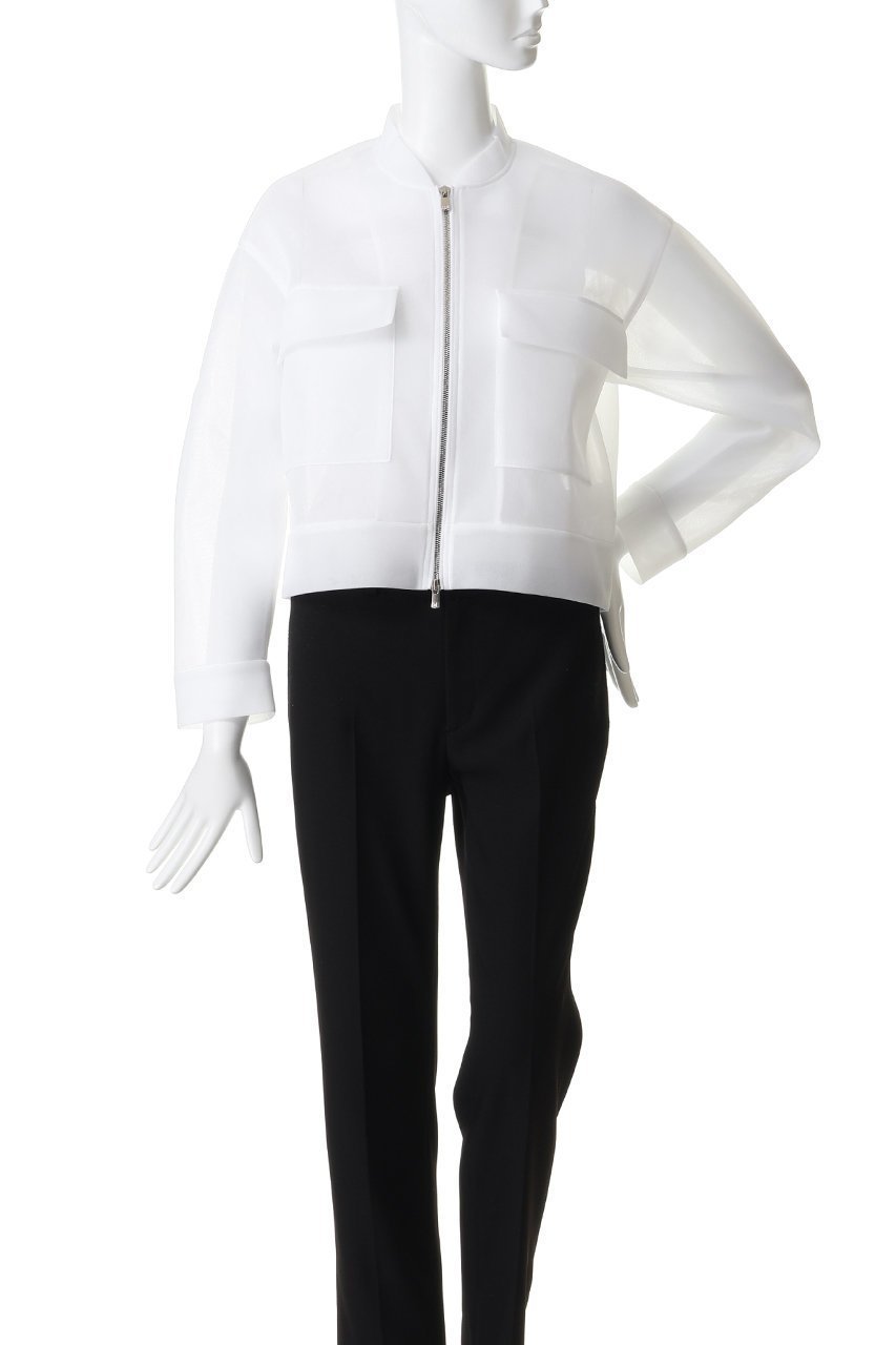 【フォーラム/FOURAM】のDOUBLE-KNIT JACKET 人気、トレンドファッション・服の通販 founy(ファニー) 　ファッション　Fashion　レディースファッション　Fashion for Women　アウター　Coat / Outerwear Collection　レディースジャケット・軽アウター　Jackets　クロップド　Cropped, Short Length　シアー　Sheer, See-Through　ジャケット　Jacket, Outerwear　スリーブ　Sleeve, Long Sleeve / Short Sleeve　ロング　Long, Long-Length　ワイド　Wide, Wide Fit　夏　Summer　新作・新入荷　New Arrivals / New In　春　Spring　S/S・春夏　SS, Spring/Summer, Warm Season　other-2|ID: prp329100004895364 ipo3291000000036596708