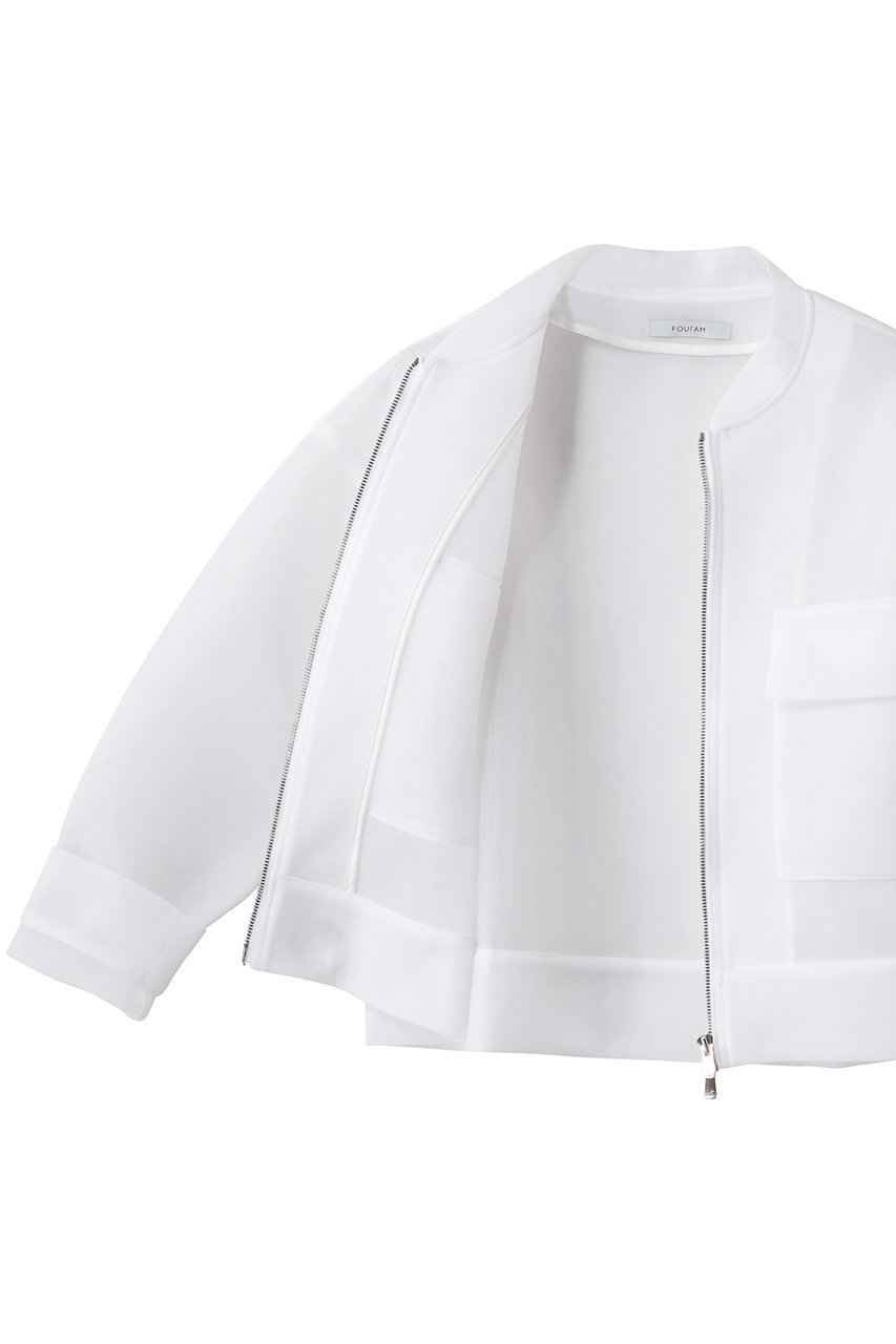 【フォーラム/FOURAM】のDOUBLE-KNIT JACKET 人気、トレンドファッション・服の通販 founy(ファニー) 　ファッション　Fashion　レディースファッション　Fashion for Women　アウター　Coat / Outerwear Collection　レディースジャケット・軽アウター　Jackets　クロップド　Cropped, Short Length　シアー　Sheer, See-Through　ジャケット　Jacket, Outerwear　スリーブ　Sleeve, Long Sleeve / Short Sleeve　ロング　Long, Long-Length　ワイド　Wide, Wide Fit　夏　Summer　新作・新入荷　New Arrivals / New In　春　Spring　S/S・春夏　SS, Spring/Summer, Warm Season　other-6|ID: prp329100004895364 ipo3291000000036596712