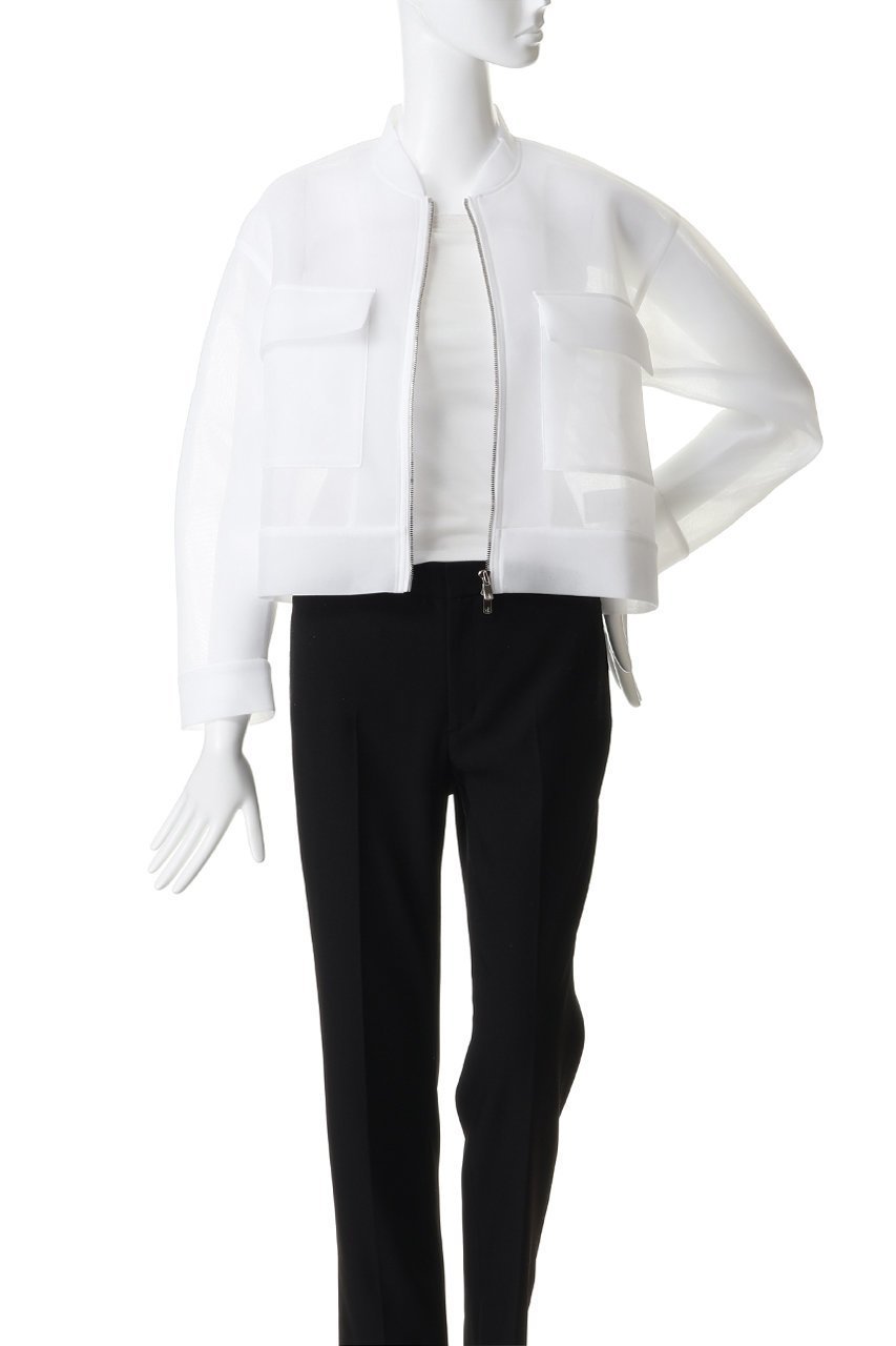 【フォーラム/FOURAM】のDOUBLE-KNIT JACKET 人気、トレンドファッション・服の通販 founy(ファニー) 　ファッション　Fashion　レディースファッション　Fashion for Women　アウター　Coat / Outerwear Collection　レディースジャケット・軽アウター　Jackets　クロップド　Cropped, Short Length　シアー　Sheer, See-Through　ジャケット　Jacket, Outerwear　スリーブ　Sleeve, Long Sleeve / Short Sleeve　ロング　Long, Long-Length　ワイド　Wide, Wide Fit　夏　Summer　新作・新入荷　New Arrivals / New In　春　Spring　S/S・春夏　SS, Spring/Summer, Warm Season　other-7|ID: prp329100004895364 ipo3291000000036596713