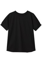 【マイ ウィークネス/MY WEAKNESS】のOlja Tuck Sleeve T 人気、トレンドファッション・服の通販 founy(ファニー) ファッション Fashion レディースファッション Fashion for Women トップス・カットソー Cut & Sew Tops シャツ・ブラウス・オフィスカジュアル Elegant Blouses & Button-Ups ロングTシャツ・Tシャツ Longline T-Shirts & Tees カットソー・ベーシックTシャツ Cut-and-Sewn Tops / Stretch Tees & Basics ショート Short, Short Length シルケット Silket, Silky Cotton スリーブ Sleeve, Long Sleeve / Short Sleeve thumbnail BLACK|ID: prp329100004895367 ipo3291000000036596730