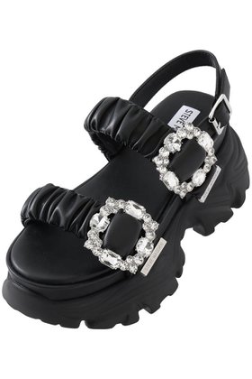【スティーブマデン/STEVE MADDEN】 VOLTAIRE ビジューバックル厚底サンダル人気、トレンドファッション・服の通販 founy(ファニー) ファッション Fashion レディースファッション Fashion for Women バッグ Bags ギャザー Gathered, Ruffled サンダル Sandals, Summer Shoes スタイリッシュ Stylish, Fashionable ソックス Socks, Hosiery ビジュー Bijou, Jewel-like Accent フェミニン Feminine, Girly リュクス Luxury, Elegant, High-End, Chic 厚底 Platform Shoes 夏 Summer 春 Spring S/S・春夏 SS, Spring/Summer, Warm Season |ID:prp329100004895368
