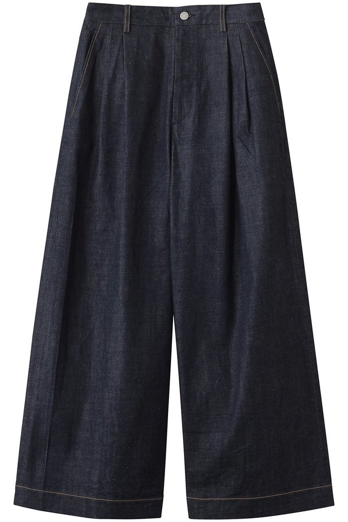 【ブラミンク/BLAMINK】の【BLMK】デニムバギーパンツ インテリア・キッズ・メンズ・レディースファッション・服の通販 founy(ファニー) https://founy.com/ ファッション Fashion レディースファッション Fashion for Women パンツ Pants & Trousers デニムパンツ・ジーンズ・美脚デニム Denim Jeans & Pants ウォッシュ Washed Finish エレガント 上品 Elegant シンプル Simple, Minimal ジャケット Jacket, Outerwear デニム Denim, Jeans Material ワイド Wide, Wide Fit 定番 Standard, Basic Item |ID: prp329100004895376 ipo3291000000036596793