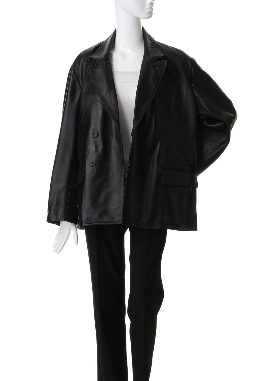 【メゾンスペシャル/MAISON SPECIAL】の【UNISEX】SHEEPレザーピークドラペルセミダブルジャケト 人気、トレンドファッション・服の通販 founy(ファニー) 　ファッション　Fashion　レディースファッション　Fashion for Women　アウター　Coat / Outerwear Collection　レディースジャケット・軽アウター　Jackets　ユニセックス　Unisex, Genderless　おすすめ　Recommended / Our Picks　ジャケット　Jacket, Outerwear　フェミニン　Feminine, Girly　エレガント 上品　Elegant　other-7|ID: prp329100004895404 ipo3291000000036597275