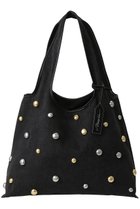 【スリーワン フィリップリム/3.1 Phillip Lim】のウォッシュド デニム マーケット トートバッグ 大人の最旬トレンドファッション＆コーディネート founy(ファウニー) ファッション Fashion レディースファッション Fashion for Women バッグ Bags インナー Innerwear ウォッシュ Washed Finish スマート Smart, Elegant デニム Denim, Jeans Material ポーチ Pouch, Small Case ミックス Mix, Mixed Style メタル Metal, Metal Parts 軽量 Lightweight, Ultra Light thumbnail ブラック|ID: prp329100004895421 ipo3291000000036924987