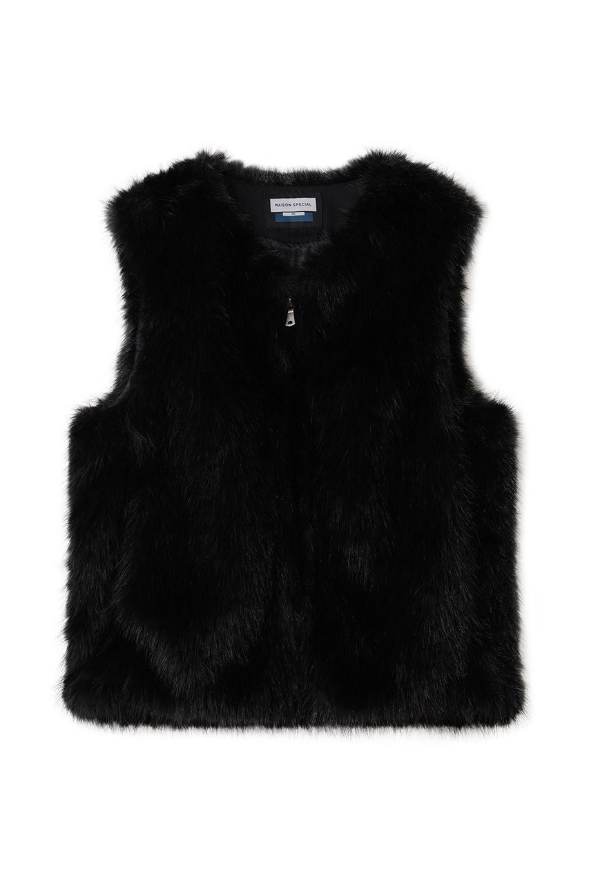 【メゾンスペシャル/MAISON SPECIAL】の【UNISEX】フェイクファー オーバーベスト 大人の最旬トレンドファッション＆コーディネート founy(ファウニー) 　ファッション　Fashion　レディースファッション　Fashion for Women　アウター　Coat / Outerwear Collection　レディースジャケット・軽アウター　Jackets　ユニセックス　Unisex, Genderless　ショルダー　Shoulder, Shoulder Strap　ジャケット　Jacket, Outerwear　ドロップ　Drop Shoulder, Dropped Style　フィット　Fit, Slim Fit　フェイクファー　Faux Fur, Imitation Fur　ベスト　Vest, Waistcoat　ラグジュアリー　Luxury, Elegant　A/W・秋冬　Autumn/Winter　 other-1|ID: prp329100004895422 ipo3291000000036925012