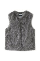 【メゾンスペシャル/MAISON SPECIAL】の【UNISEX】フェイクファー オーバーベスト GRY(グレー)|ID: prp329100004895422 ipo3291000000036925016