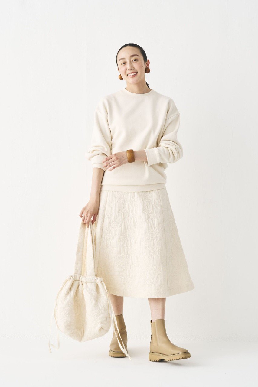 【プリスティン/PRISTINE】のフラワーキルトバッグ 人気、トレンドファッション・服の通販 founy(ファニー) 　ファッション　Fashion　レディースファッション　Fashion for Women　バッグ　Bags　なめらか　Smooth, Silky Texture　キルト　Quilt, Quilted Fabric　ファブリック　Fabric, Textile　フェミニン　Feminine, Girly　フォルム　Silhouette, Form　フラワー　Flower, Floral　エレガント 上品　Elegant　other-7|ID: prp329100004895435 ipo3291000000036597584