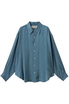 【シンゾーン/Shinzone】のシルキーキュプラシャツ 人気、トレンドファッション・服の通販 founy(ファニー) ファッション Fashion レディースファッション Fashion for Women トップス・カットソー Cut & Sew Tops シャツ・ブラウス・オフィスカジュアル Elegant Blouses & Button-Ups オケージョン Occasion Wear キュプラ Cupro, Eco Fabric サテン Satin, Glossy Fabric スリーブ Sleeve, Long Sleeve / Short Sleeve フィット Fit, Slim Fit ロング Long, Long-Length エレガント 上品 Elegant 定番 Standard, Basic Item thumbnail ブルー|ID: prp329100004895440 ipo3291000000036597652