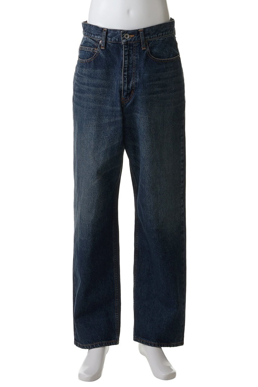【ユニバーサルプロダクツ/UNIVERSAL PRODUCTS / MEN】の【MEN】5POCKET BUGGIE DENIM PANTS 大人の最旬トレンドファッション＆コーディネート founy(ファウニー) 　ファッション　Fashion　メンズファッション　Fashion for Men　ボトムス　Bottoms　デニムパンツ・ジーンズ　Denim Pants　ウォッシュ　Washed Finish　クラシカル　Classical, Vintage-Inspired　デニム　Denim, Jeans Material　バランス　Balance, Style Balance　other-2|ID: prp329100004895443 ipo3291000000036891291