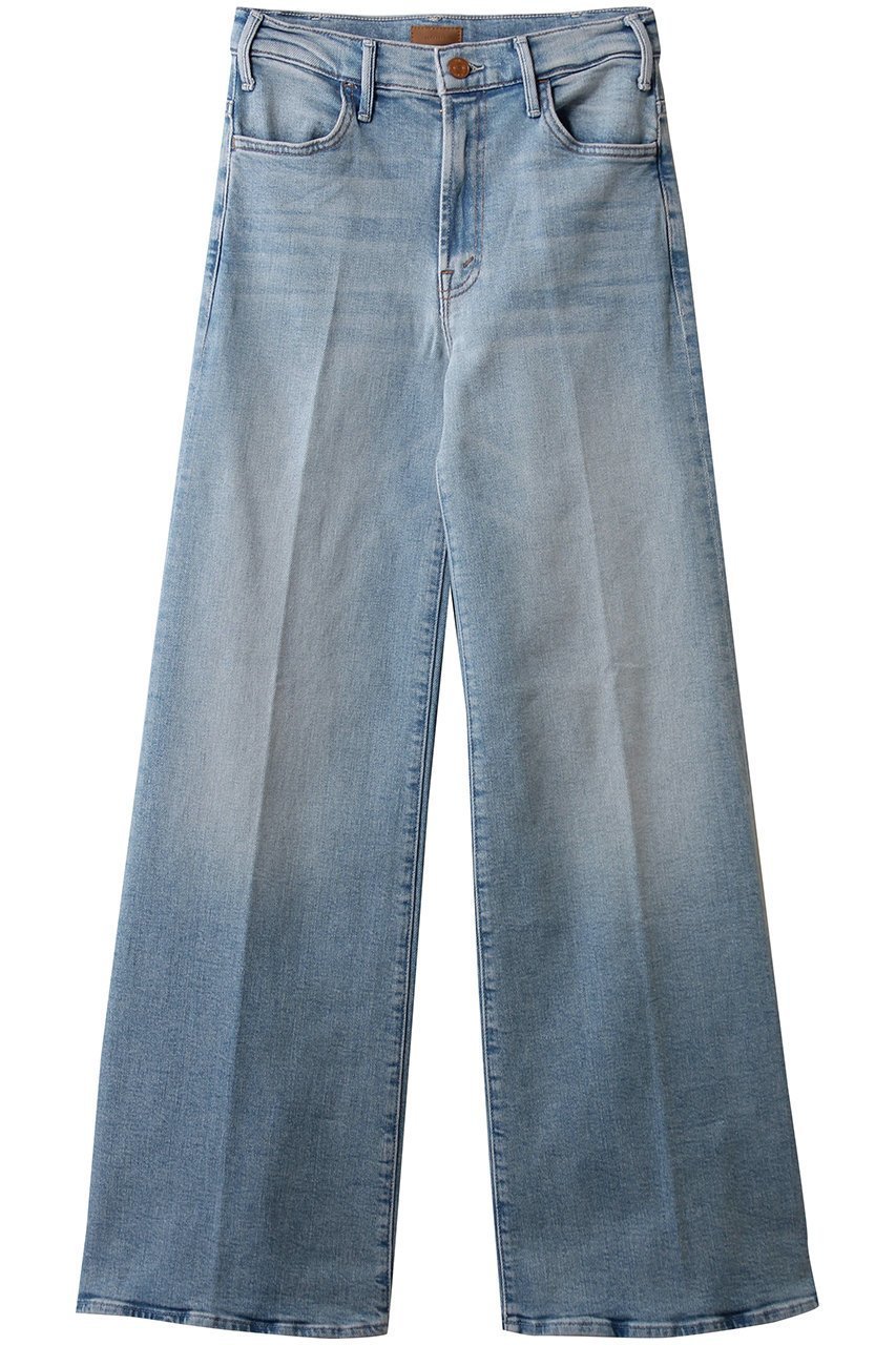 【マザー/MOTHER】のTHE HUSTLER ROLLER SNEAK ストレートフレアデニム (CSX) インテリア・キッズ・メンズ・レディースファッション・服の通販 founy(ファウニー) 　ファッション　Fashion　レディースファッション　Fashion for Women　パンツ　Pants & Trousers　デニムパンツ・ジーンズ・美脚デニム　Denim Jeans & Pants　ウォッシュ　Washed Finish　ストレート　Straight, Straight Cut　センター　Center, Center Line　デニム　Denim, Jeans Material　ハイライズ　High Rise, High Waist　フレア　Flare, Flared　リラックス　Relax, Relaxed Fit　今季　This Season, Current Season　ライトブルー|ID: prp329100004895454 ipo3291000000036952064