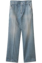 【ザ リラクス/THE RERACS / MEN】の【MEN】デニムストレートパンツ 人気、トレンドファッション・服の通販 founy(ファニー) ファッション Fashion メンズファッション Fashion for Men ボトムス Bottoms デニムパンツ・ジーンズ Denim Pants ジャケット Jacket, Outerwear ストレート Straight, Straight Cut スマート Smart, Elegant センター Center, Center Line デニム Denim, Jeans Material フィット Fit, Slim Fit thumbnail ブリーチライトブルー|ID: prp329100004895461 ipo3291000000036597853