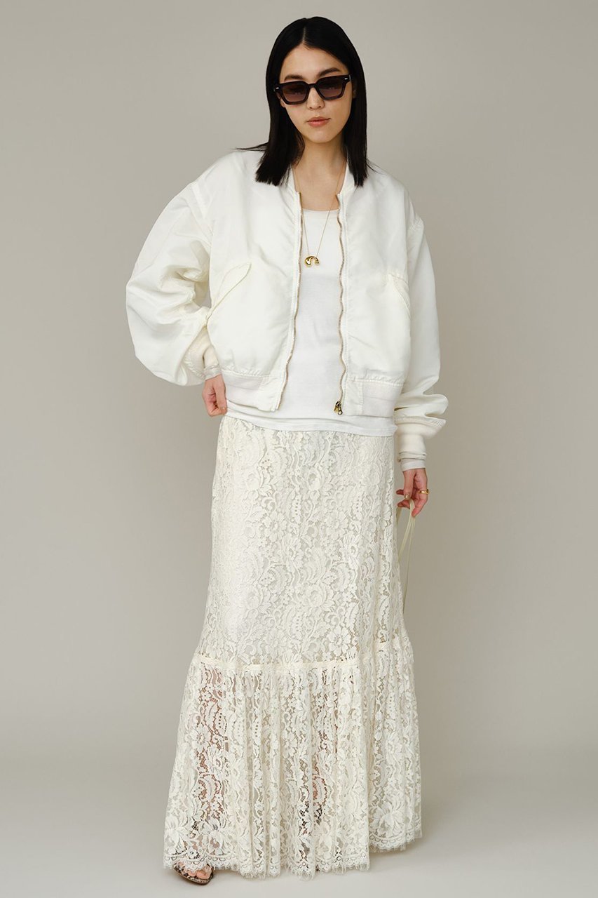 【カオス/Chaos】のソワーズレーススカート 人気、トレンドファッション・服の通販 founy(ファニー) 　ファッション　Fashion　レディースファッション　Fashion for Women　スカート　Skirts　ロングスカート　Long Skirts / Maxi & Midi Skirts　アンダー　Underwear Essentials　エレガント 上品　Elegant　ティアードスカート　Tiered Skirt, Flounced Skirt　レース　Lace, Lace Fabric　ロング　Long, Long-Length　other-3|ID: prp329100004895463 ipo3291000000036597870