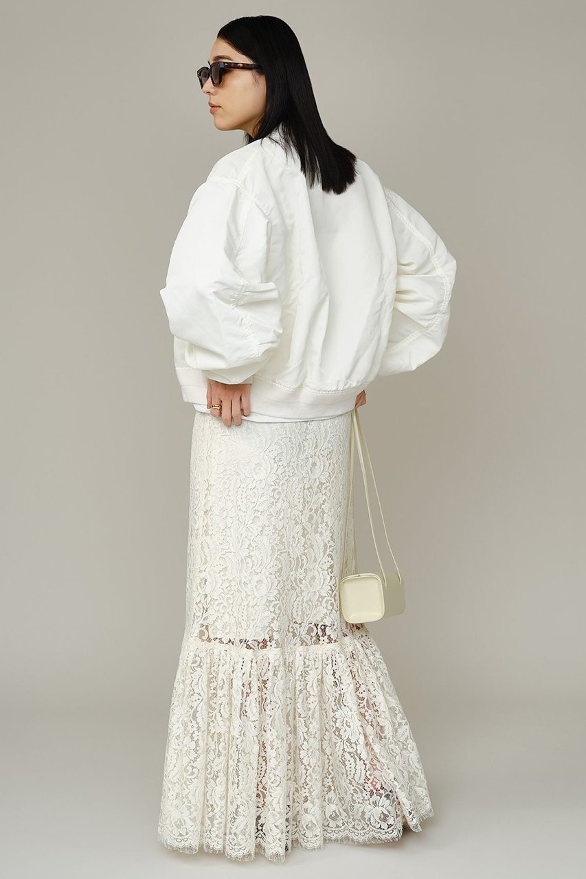 【カオス/Chaos】のソワーズレーススカート 人気、トレンドファッション・服の通販 founy(ファニー) 　ファッション　Fashion　レディースファッション　Fashion for Women　スカート　Skirts　ロングスカート　Long Skirts / Maxi & Midi Skirts　アンダー　Underwear Essentials　エレガント 上品　Elegant　ティアードスカート　Tiered Skirt, Flounced Skirt　レース　Lace, Lace Fabric　ロング　Long, Long-Length　other-5|ID: prp329100004895463 ipo3291000000036597872