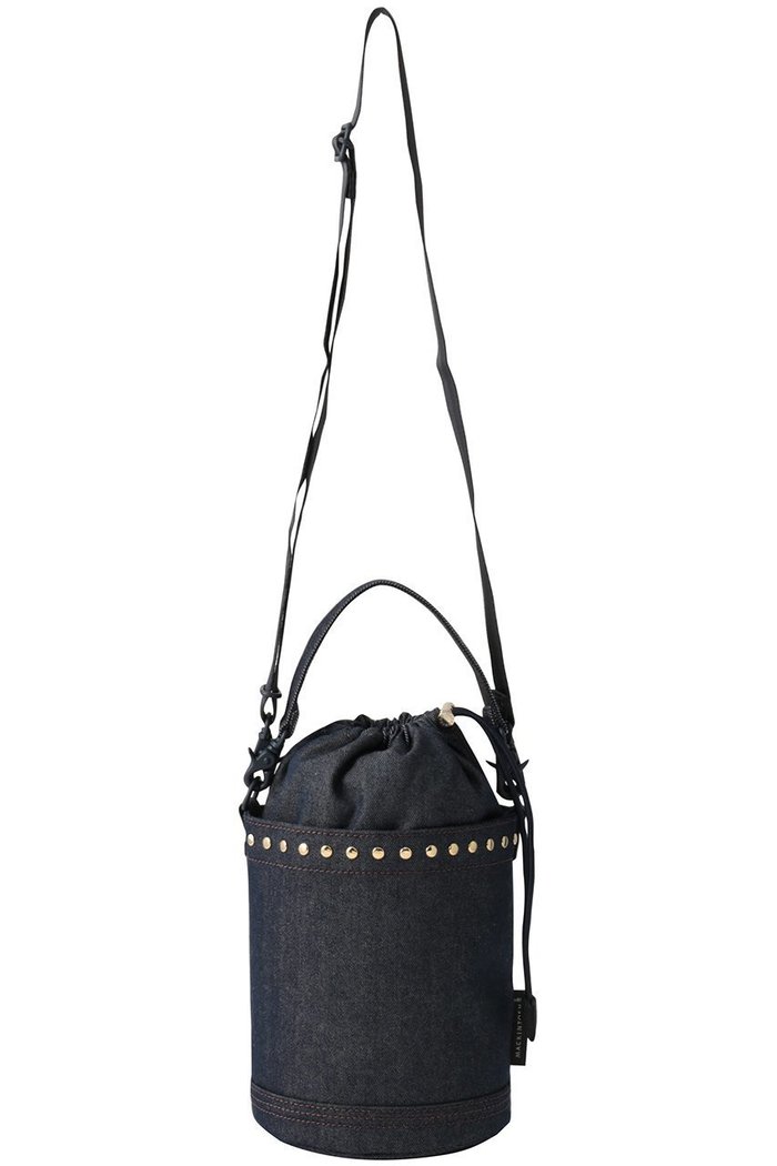 【マッキントッシュ/MACKINTOSH】のANNAN ミニバケット スタッズデニム インテリア・キッズ・メンズ・レディースファッション・服の通販 founy(ファニー) https://founy.com/ ファッション Fashion レディースファッション Fashion for Women バッグ Bags スタッズ Studs, Metal Accents デニム Denim, Jeans Material フォルム Silhouette, Form ポケット Pocket, Pocket Detail 巾着 Drawstring Bag, Kinchaku |ID: prp329100004895476 ipo3291000000036597998