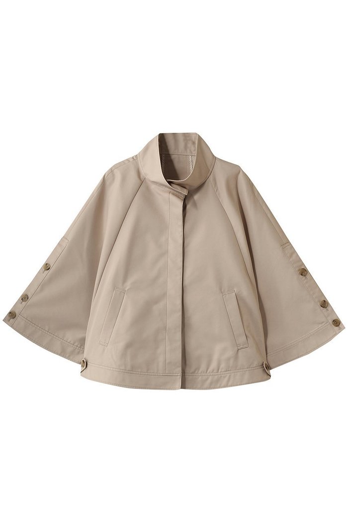 【アナイ/ANAYI】のハッスイツイルケープスタンドコート インテリア・キッズ・メンズ・レディースファッション・服の通販 founy(ファニー) https://founy.com/ ファッション Fashion レディースファッション Fashion for Women アウター Coat / Outerwear Collection コート・ロングコート・ピーコート Long Coats, Peacoats & More おすすめ Recommended / Our Picks ショート Short, Short Length ツイル Twist, Twisted Detail 再入荷 Restock / Back in Stock 春 Spring |ID: prp329100004895488 ipo3291000000036598096