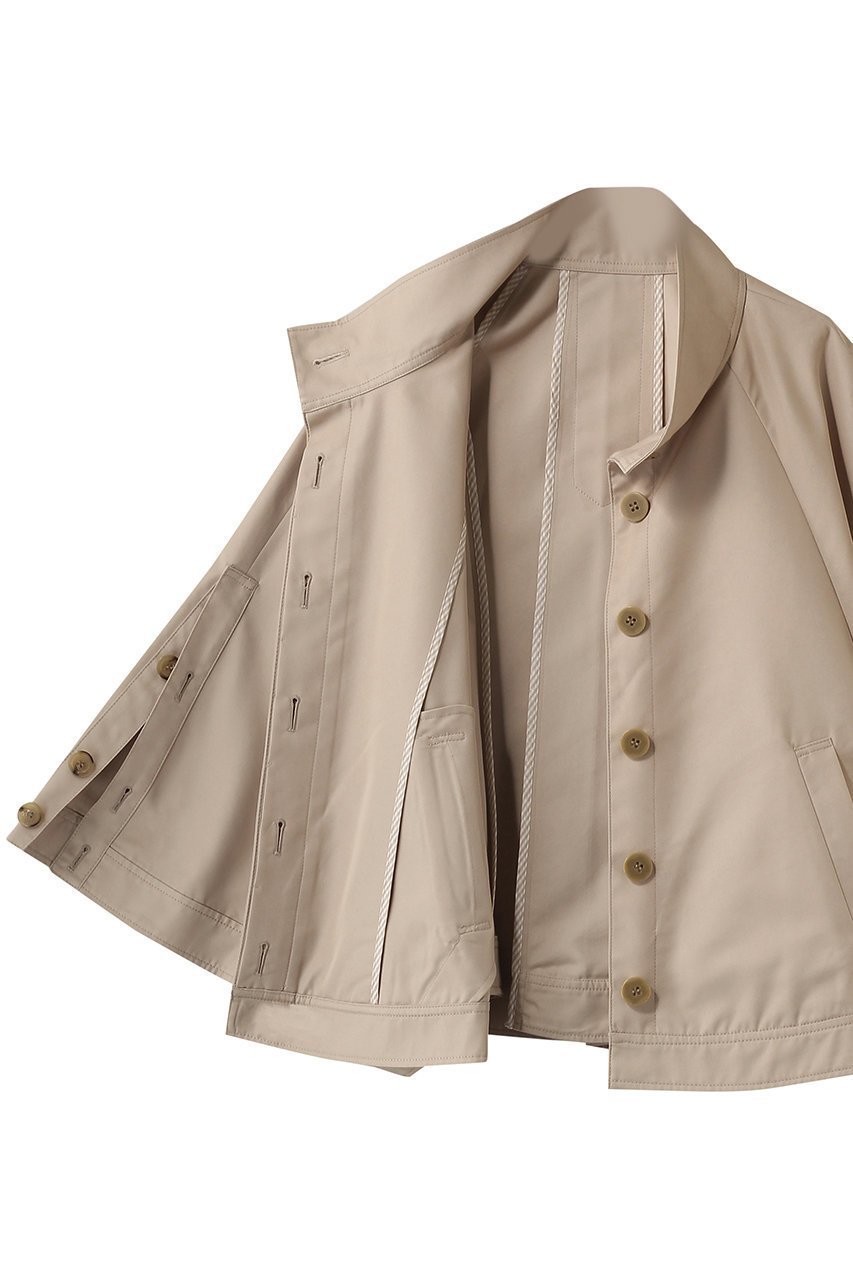 【アナイ/ANAYI】のハッスイツイルケープスタンドコート 人気、トレンドファッション・服の通販 founy(ファニー) ファッション Fashion レディースファッション Fashion for Women アウター Coat / Outerwear Collection コート・ロングコート・ピーコート Long Coats, Peacoats & More おすすめ Recommended / Our Picks ショート Short, Short Length ツイル Twist, Twisted Detail 再入荷 Restock / Back in Stock 春 Spring other-6|ID: prp329100004895488 ipo3291000000036598102