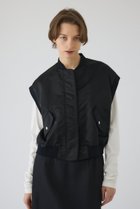 【リムアーク/RIM.ARK】のShort MA-1 vest/ベスト ブラック|ID: prp329100004895492 ipo3291000000036729356