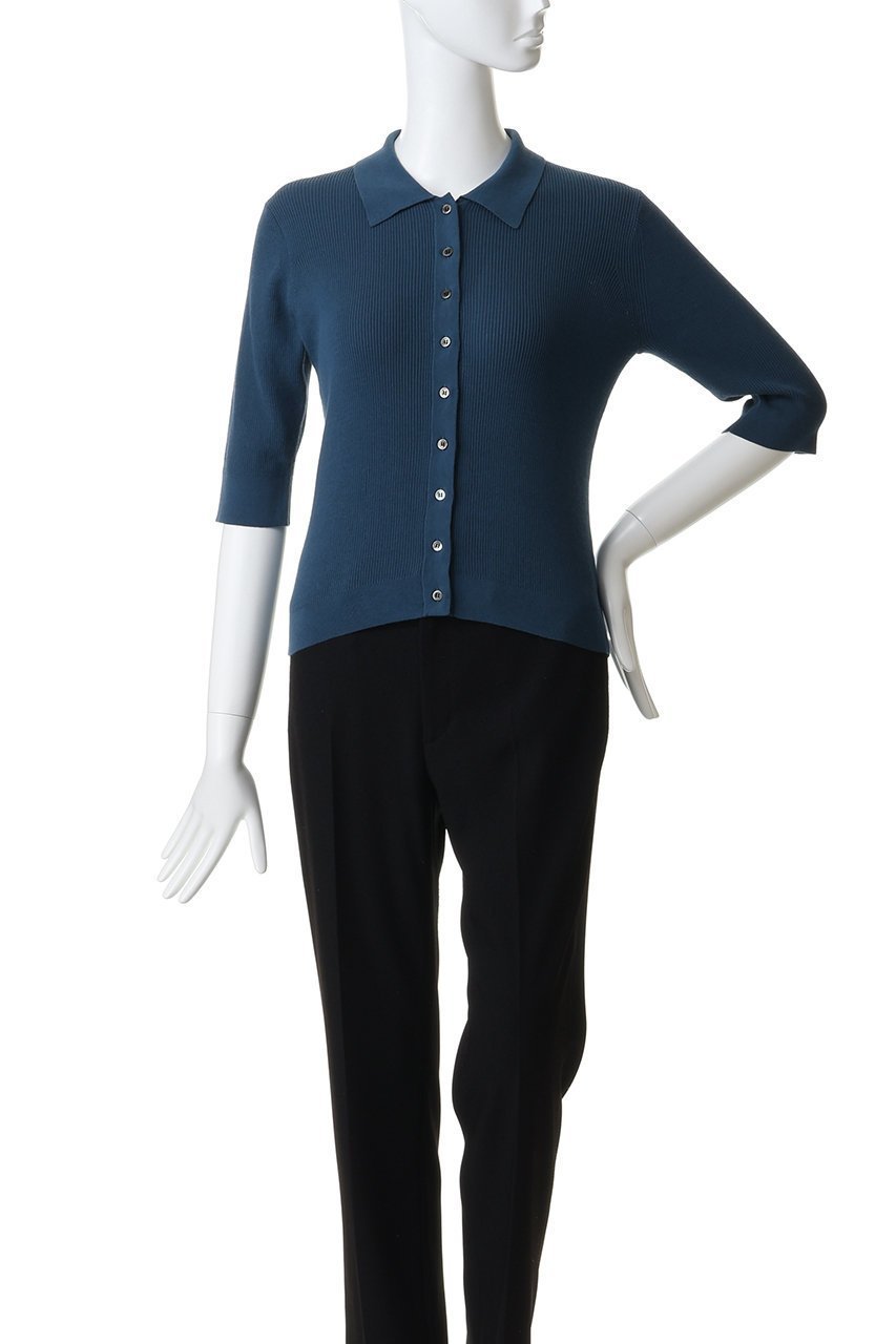 【スリー ドッツ/three dots】のサンディコットン H/S ポロ 人気、トレンドファッション・服の通販 founy(ファニー) ファッション Fashion レディースファッション Fashion for Women トップス・カットソー Cut & Sew Tops ニット Knit Tops & Sweaters カジュアルプルオーバー・ニットトップス Pullovers & Knit Tops / Casual Pullovers シンプル Simple, Minimal スラックス Slacks, Dress Pants デニム Denim, Jeans Material エレガント 上品 Elegant other-2|ID: prp329100004895499 ipo3291000000036598209