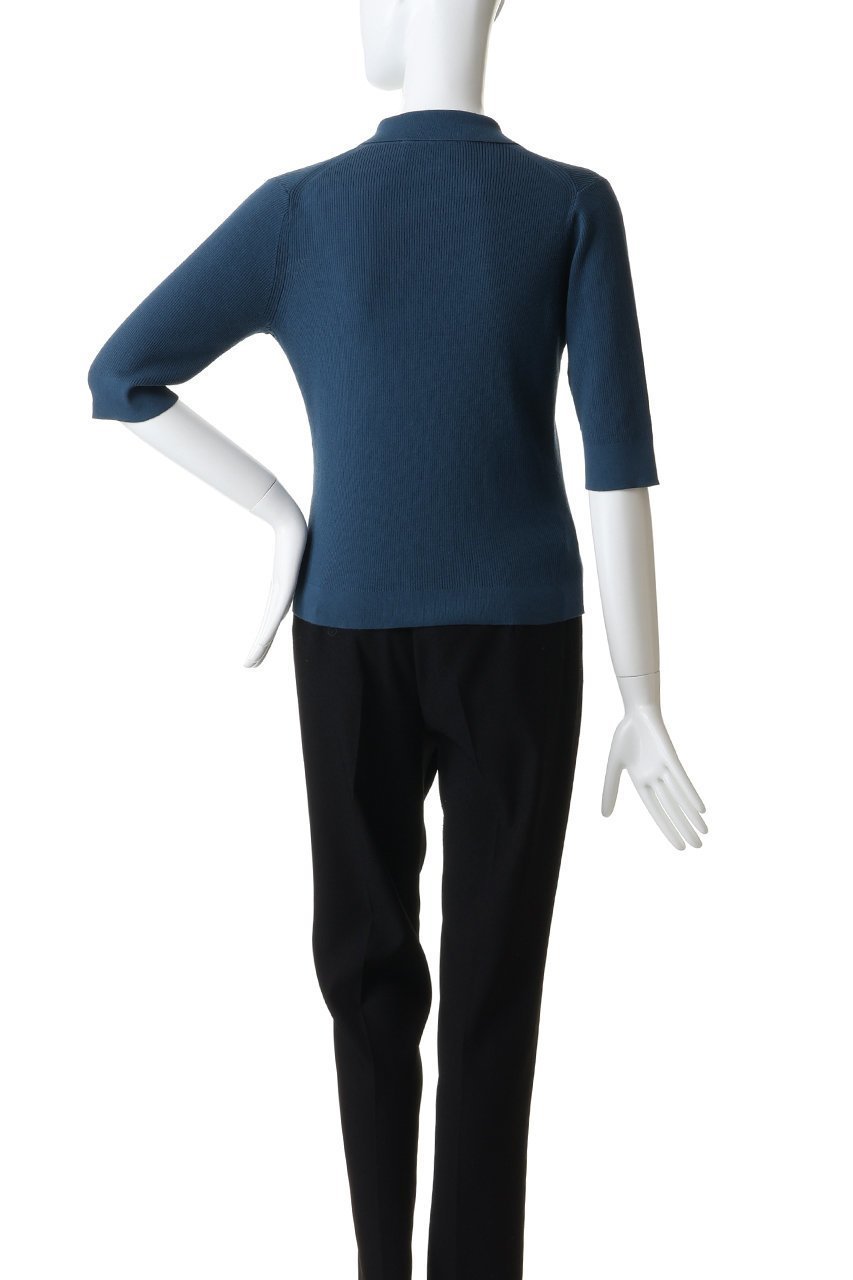 【スリー ドッツ/three dots】のサンディコットン H/S ポロ 人気、トレンドファッション・服の通販 founy(ファニー) ファッション Fashion レディースファッション Fashion for Women トップス・カットソー Cut & Sew Tops ニット Knit Tops & Sweaters カジュアルプルオーバー・ニットトップス Pullovers & Knit Tops / Casual Pullovers シンプル Simple, Minimal スラックス Slacks, Dress Pants デニム Denim, Jeans Material エレガント 上品 Elegant other-4|ID: prp329100004895499 ipo3291000000036598211