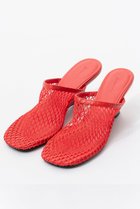 【メゾンスペシャル/MAISON SPECIAL】のMulti-Fabric Mules/マルチファブリックミュール 大人の最旬トレンドファッション＆コーディネート founy(ファウニー) ファッション Fashion レディースファッション Fashion for Women サンダル Sandals, Summer Shoes シンプル Simple, Minimal メッシュ Mesh, Net Fabric thumbnail RED(レッド)|ID: prp329100004895508 ipo3291000000037237632