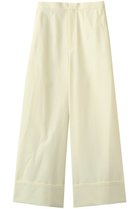 【エンフォルド/ENFOLD】のSOLID WIDE TROUSERS ベージュ|ID: prp329100004895515 ipo3291000000036892676