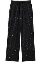 【クチュールドアダム/COUTURE D'ADAM】のグリッターイージーワイドパンツ ブラック×シルバー|ID: prp329100004895517 ipo3291000000037237858