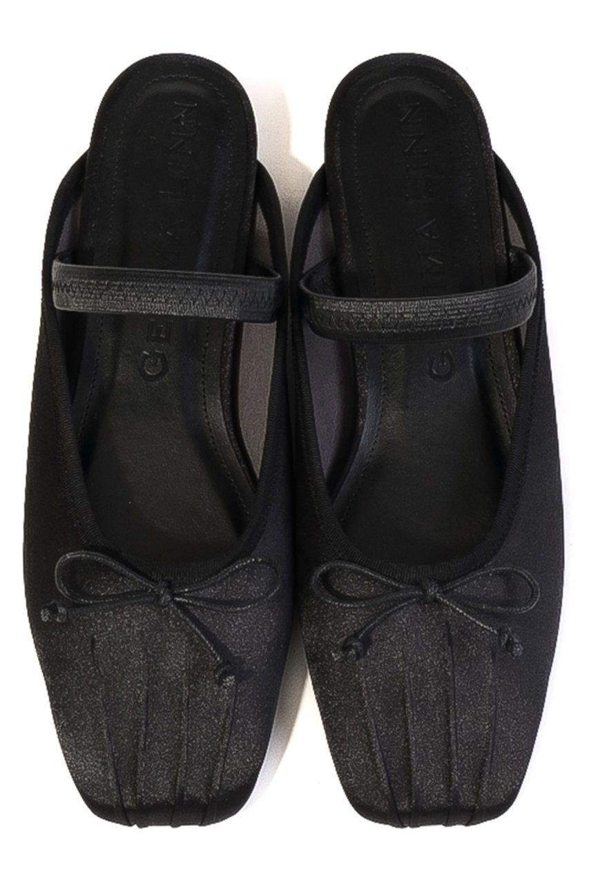 【ダニエラ アンド ジェマ/Daniella & GEMMA】のサテンバレエミュール 人気、トレンドファッション・服の通販 founy(ファニー) 　ファッション　Fashion　レディースファッション　Fashion for Women　クッション　Cushion, Throw Pillow　サテン　Satin, Glossy Fabric　サンダル　Sandals, Summer Shoes　シューズ　Shoes, Footwear　ソックス　Socks, Hosiery　バレエ　Ballet, Ballet Style　ミュール　Mule, Backless Shoes　エレガント 上品　Elegant　再入荷　Restock / Back in Stock　 other-1|ID: prp329100004895521 ipo3291000000036892791