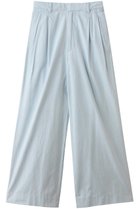 【マディソンブルー/MADISONBLUE】のPLEATED WIDE LEG PT CHAMBRAY(VW) ワイドパンツ ブルー|ID: prp329100004895525 ipo3291000000036954152